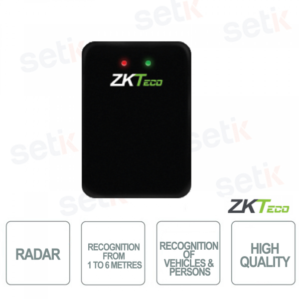 ZKTECO - Fahrzeug- und Fußgängererkennungsradar - Unterstützt Bluetooth