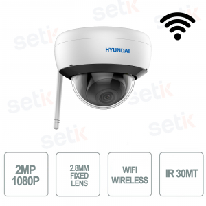 HYU-649N - Hyundai IP WiFi Caméra Extérieure Sans Fil Professionnelle 2MP  2.8mm 