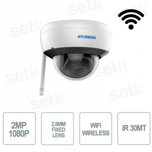 Hyundai IP-Kamera WiFi-Videoüberwachung Outdoor Wireless 2mp 2megapixel 2.8mm IR 30