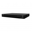 Grabador Turbo HD Hikvision - IP ONVIF® - 5en1 - 8MP - 8 canales IP - 8 canales analógicos + 2HDD Incluido - Video Análisis