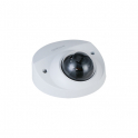 Caméra Dôme IP PoE ONVIF® - 2MP - Objectif fixe 2.8mm - Intelligence Artificielle - Audio - Alarme