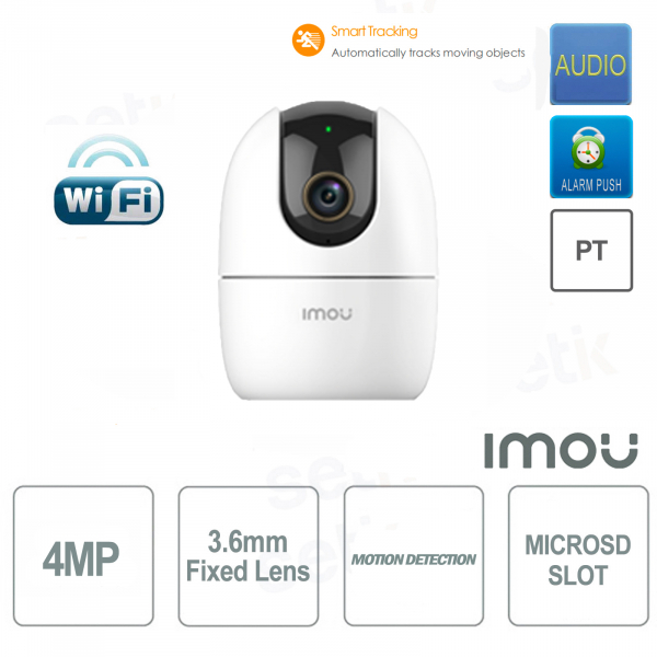 Imou PT Cube A1 Indoor 4MP PT Wireless IP-Kamera