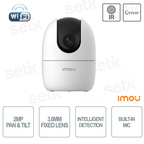 Imou Schwenk- und Neigekamera WIFI Onvif 2MP 3,6 mm 1080P IR10 Personenerkennungs-Audiomikrofon