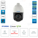 Caméra IP POE ONVIF® PTZ 4MP - Analyse vidéo - IP66 - IR 100m
