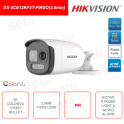 3K Bullet Camera with Siren and PIR - 2.8mm Lens - WDR 130dB - Speaker - 40m Illumination - Color 24-7