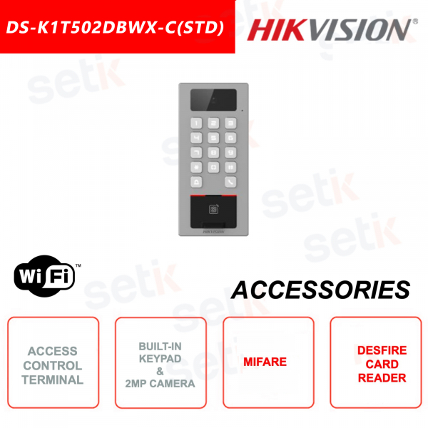 Access Control Terminal - With keypad - Mifare and Desfire cards