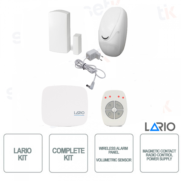 AMC Kit Allarme Casa Professionale Completo - Lario KIT-915