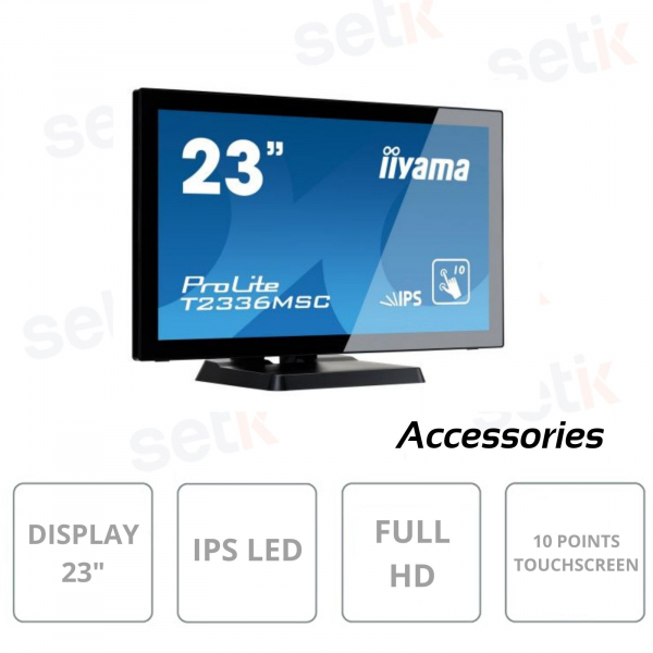 IIYAMA 23 Inch Touchscreen FULL HD IPS LED Monitor