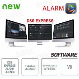 VMS Dahua Software DSS EXPRESS Alarmlizenz