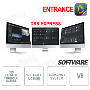 Licencia de gestión de vehículos VMS Dahua Software DSS EXPRESS