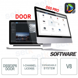 Licencia de control de acceso VMS Dahua Software DSS Pro - V8