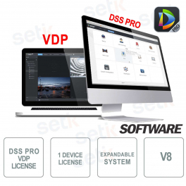 VMS Dahua Software DSS PRO Bildtelefonlizenz