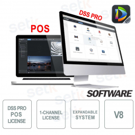 VMS Dahua Software DSS PRO POS-Lizenz
