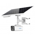 ONVIF® IP 4MP Drahtlose Kamera mit Solarpanel - 4G - 4mm - PIR