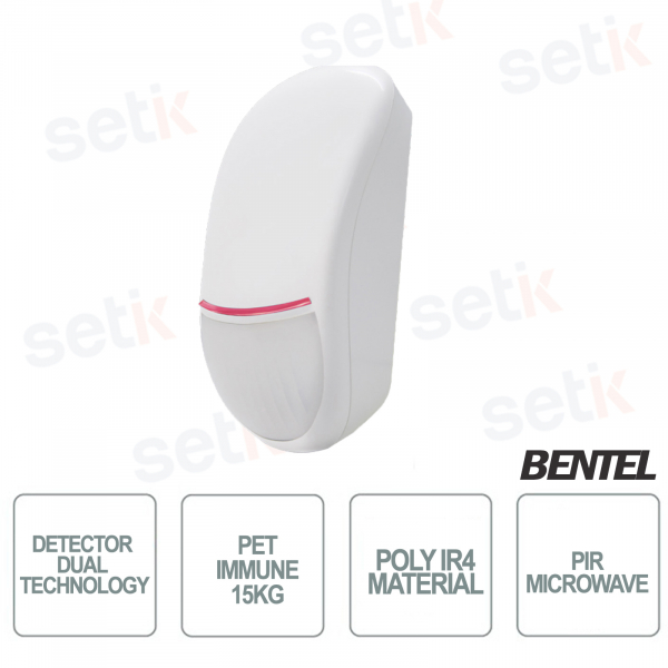 Bentel 15kg Pet Immune Dual Technology Anti-Masking Detector
