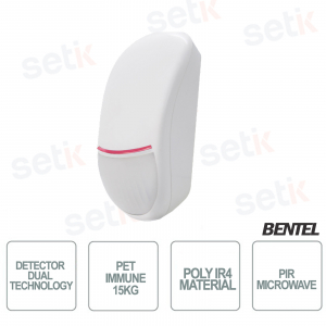 Dual-technology PIR and Microwave motion detector - Bentel