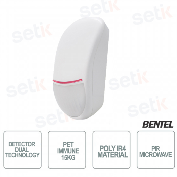 Dual-technology PIR and Microwave motion detector - Bentel