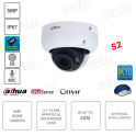 Dome-IP-Kamera POE ONVIF® - 5MP - Varifokal 2.7-13.mm . Künstliche Intelligenz - IR 40m