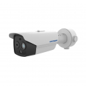 Caméra IP POE ONVIF® - Thermique et visible - Objectif thermique 3,6 mm - Objectif visible 4,3 mm