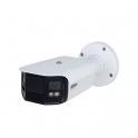 Telecamera panoramica 2x4MP IP POE ONVIF® - Doppia ottica 3.6mm - Intelligenza artificiale