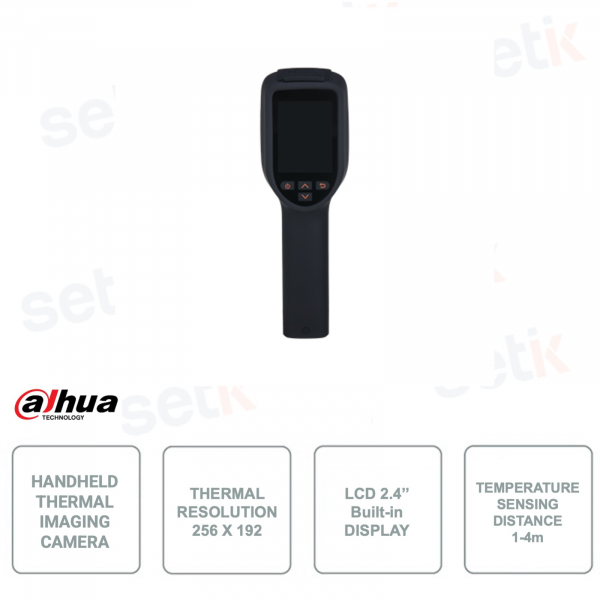 Dahua portable thermal imaging camera - For measuring body temperature - Thermal resolution 256 x 192