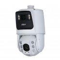 Caméra Panoramique + PTZ - IP ONVIF® - Objectif Panoramique 4 mm - Détail 4,8 mm–115 mm - Intelligence Artificielle