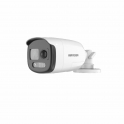 Telecamera 3K Bullet con Sirena e PIR - Ottica 2.8mm - WDR 130dB - Speaker - Illuminazione 40m - A colori 24-7