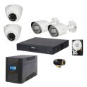 HD-CVI 4-Channel Video Surveillance Kit - Complete - DAHUA