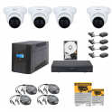 Kit de Video Vigilancia Dahua 8 Canales 5en1 + HD y Cam 5MP