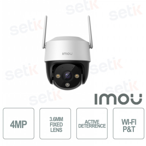 Cruiser SE+ Wireless IP 4MP Imou 3.6mm Pan Tilt and WI-FI camera