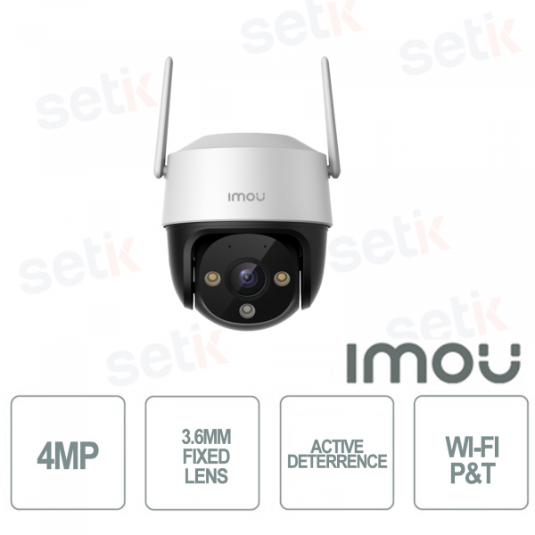 Cruiser SE+ Caméra sans fil IP 4MP Imou 3,6 mm Pan Tilt et WI-FI