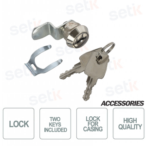 Type 802 Lock - Two Keys Included - Compatible with Cabinets - PULSAR