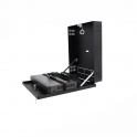 Pulsar caja contenedora metalica DVR Tamper - Mini Vertical - Color Negro
