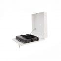 Pulsar caja contenedora metalica DVR Tamper - Mini Vertical - Color Blanco