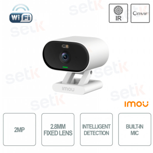 Imou Bullet Camera WIFI Onvif 2MP 2.8mm 1080P IR20 People Detection Audio Microphone IP65