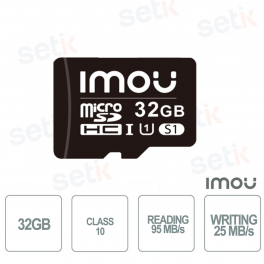 Tarjeta MicroSD de 32 GB - Clase 10 - Imou