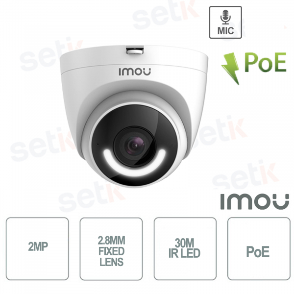 Caméra IP Imou Onvif PoE Dôme 2MP 2.8mm P2P