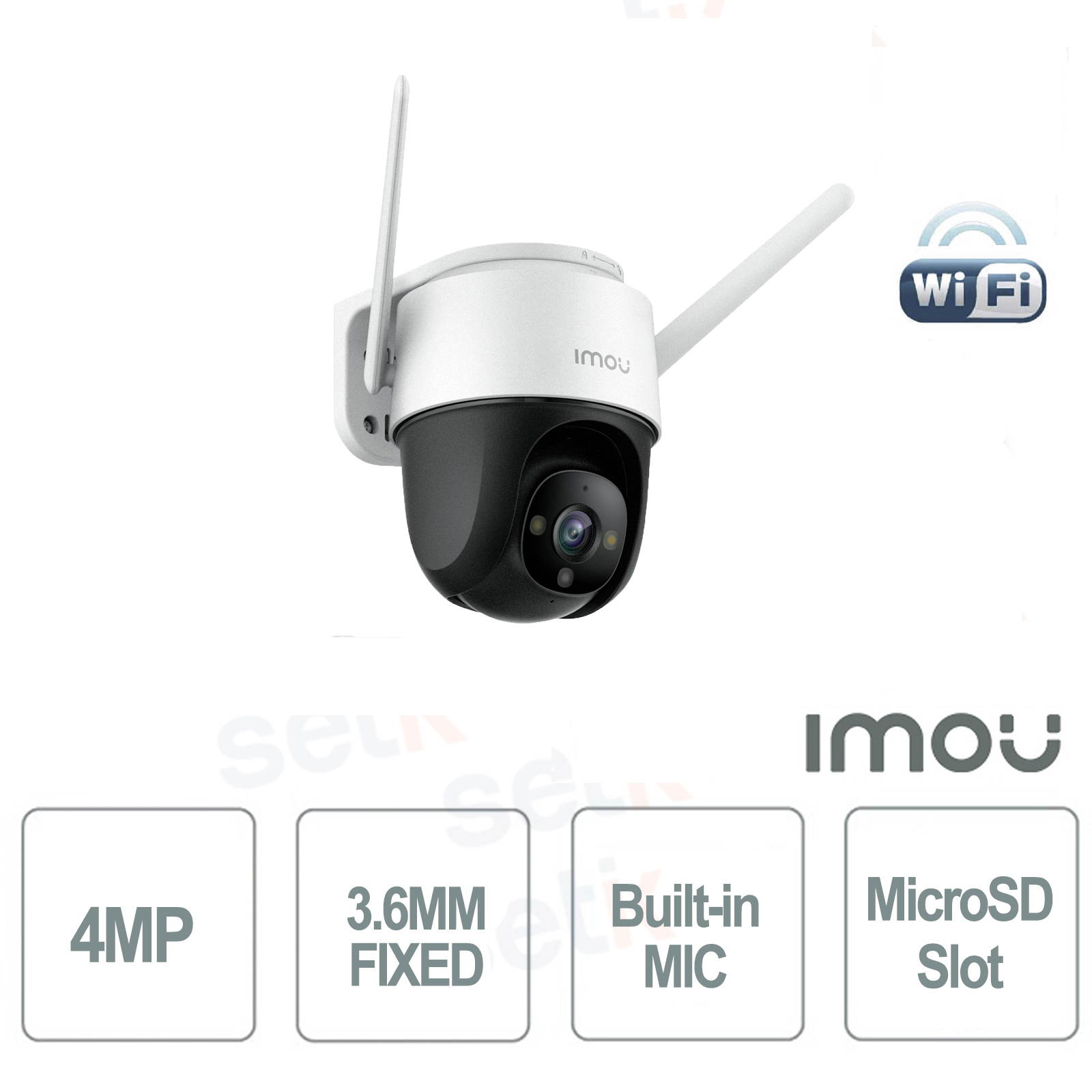 IPC-S42FP-IMOU - Caméra Imou IP WiFi PT Audio 4MP 3.6mm 