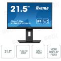IIYAMA - 21.5 Inch Monitor - FullHD 1080p - HAS + Pivot