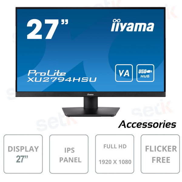 IIYAMA 27 inch 4ms FULL HD monitor
