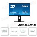 Display IPS LED da 27 pollici Full HD 1080p - USB-C