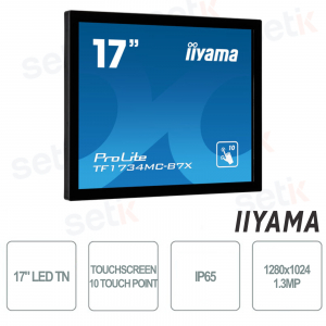 IIYAMA - Monitor de pantalla táctil de 10 puntos de 17 pulgadas - TN LED