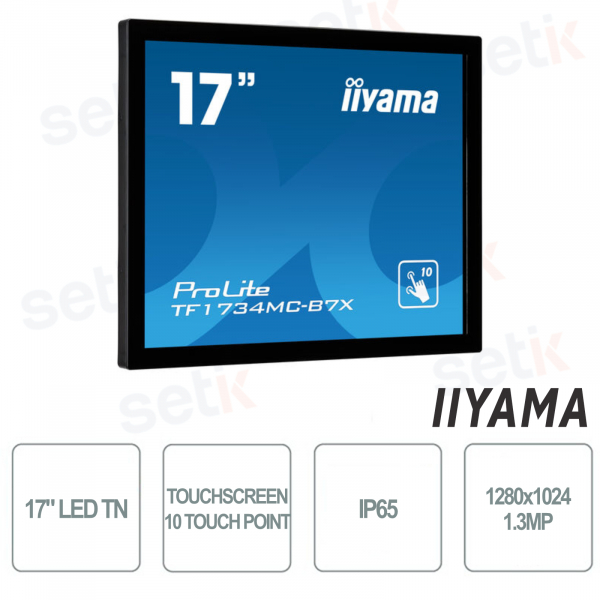 IIYAMA - Monitor Con Touchscreen a 10 Punti da 17 Pollici - TN LED