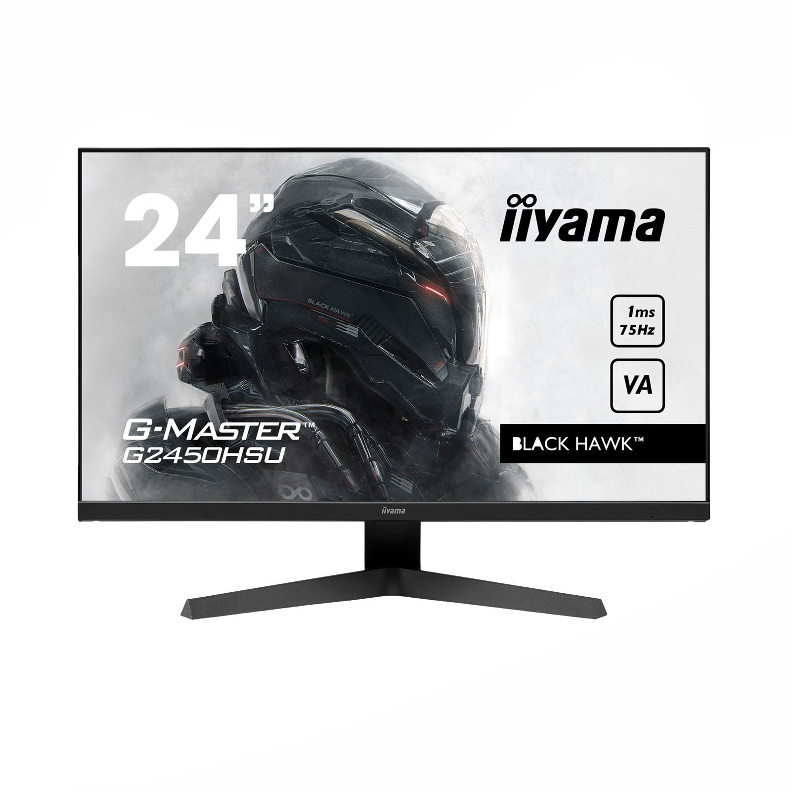 G2450HS-B1 - Monitor 24 FULL HD gaming - IIYAMA - VA LED - 75Hz - Setik.biz