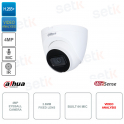 Telecamera IP POE ONVIF® Eyeball 4MP - Ottica 2.8mm - Video Analisi - IR 30m
