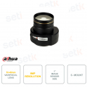 Motorized varifocal lens 10-40mm - 9MP - C mount - F1.5