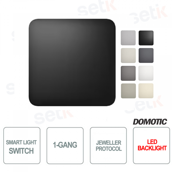 Ajax LightSwitch Single Smart Light Switch - 1 Gang