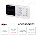 Dahua ARK30C Wired Keyboard – LCD Control with Badge and Quick Alarms