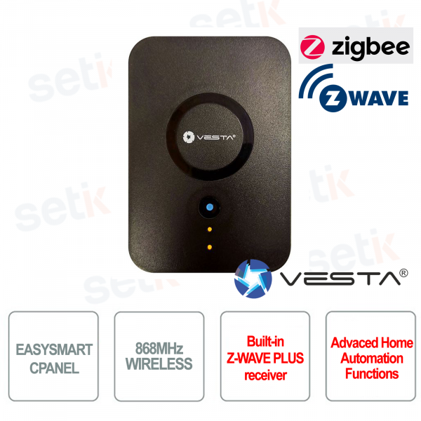 Centralita VESTA EasySmart Gateway 868MHz Z-WAVE Plus alarma