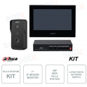 Kit per stazione videocitofonica IP con telecamera 2MP - Dahua